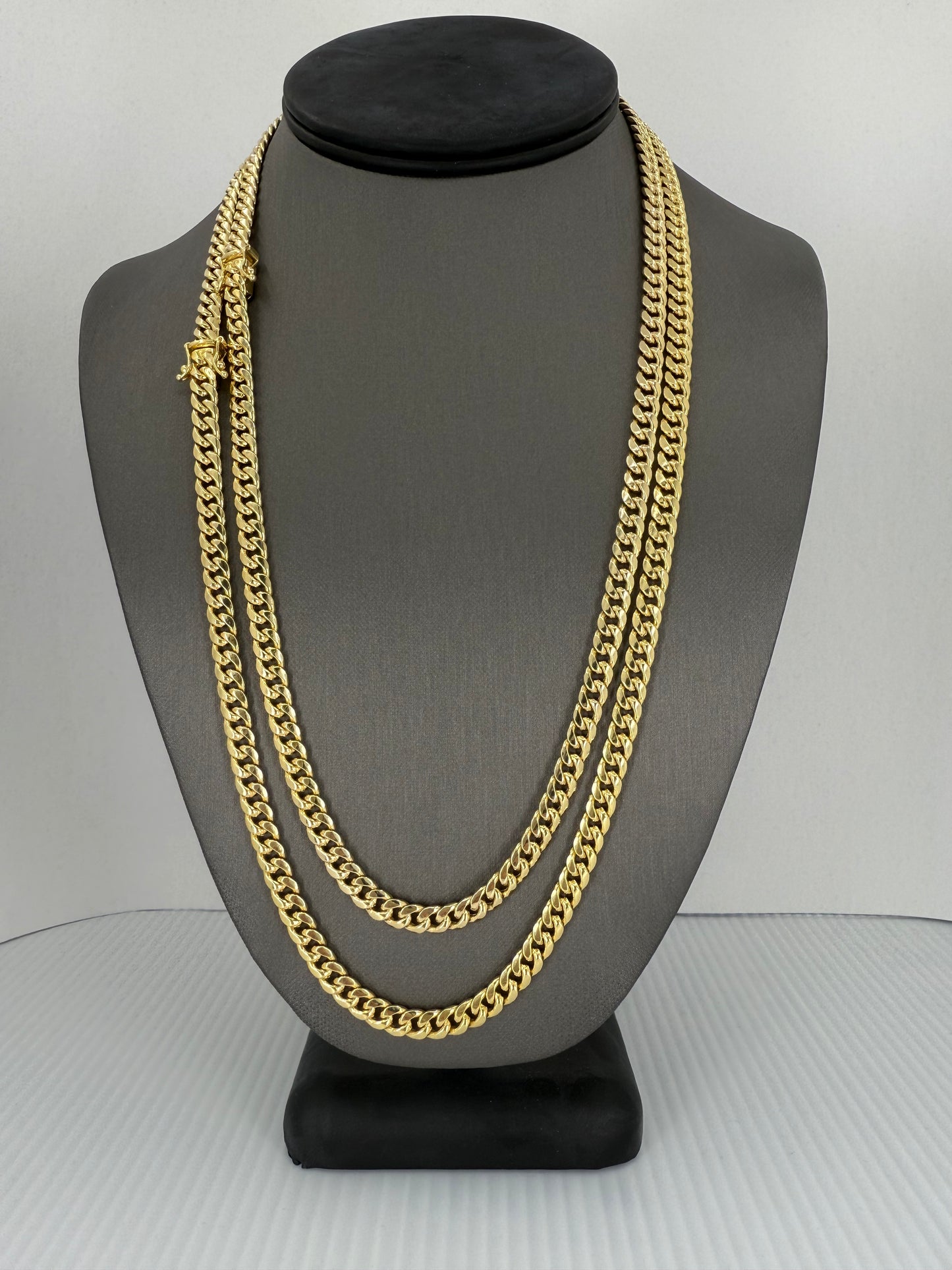 14K GOLD MIAMI CUBAN LINK CHAINS